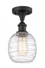 Innovations Lighting 516-1C-OB-G1013 - Belfast - 1 Light - 6 inch - Oil Rubbed Bronze - Semi-Flush Mount