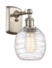 Innovations Lighting 516-1W-SN-G1013 - Belfast - 1 Light - 6 inch - Brushed Satin Nickel - Sconce