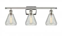 Innovations Lighting 516-3W-PN-G275 - Conesus - 3 Light - 26 inch - Polished Nickel - Bath Vanity Light