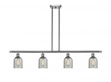 Innovations Lighting 516-4I-SN-G257-LED - Caledonia - 4 Light - 48 inch - Brushed Satin Nickel - Cord hung - Island Light