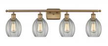 Innovations Lighting 516-4W-BB-G82 - Eaton - 4 Light - 36 inch - Brushed Brass - Bath Vanity Light