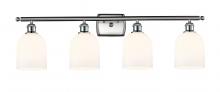 Innovations Lighting 516-4W-SN-G558-6GWH - Bella - 4 Light - 36 inch - Brushed Satin Nickel - Bath Vanity Light