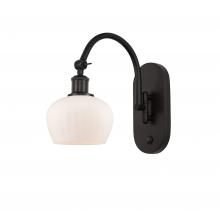 Innovations Lighting 518-1W-OB-G91 - Fenton - 1 Light - 7 inch - Oil Rubbed Bronze - Sconce