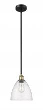 Innovations Lighting 616-1S-BAB-GBD-94 - Bristol - 1 Light - 9 inch - Black Antique Brass - Cord hung - Mini Pendant