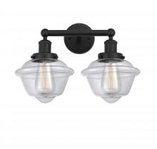 Innovations Lighting 616-2W-BK-G532 - Oxford - 2 Light - 16 inch - Matte Black - Bath Vanity Light