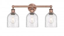 Innovations Lighting 616-3W-AC-G558-6SDY - Bella - 3 Light - 24 inch - Antique Copper - Bath Vanity Light