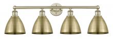 Innovations Lighting 616-4W-AB-MBD-75-AB - Bristol - 4 Light - 35 inch - Antique Brass - Bath Vanity Light