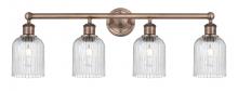 Innovations Lighting 616-4W-AC-G559-5SDY - Bridal Veil - 4 Light - 32 inch - Antique Copper - Bath Vanity Light