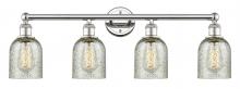 Innovations Lighting 616-4W-PN-G259 - Caledonia - 4 Light - 32 inch - Polished Nickel - Bath Vanity Light