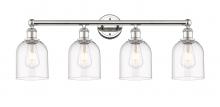 Innovations Lighting 616-4W-PN-G558-6CL - Bella - 4 Light - 33 inch - Polished Nickel - Bath Vanity Light