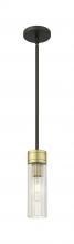 Innovations Lighting 617-1S-BAB-G617-8SCL - Boreas - 1 Light - 3 inch - Black Antique Brass - Stem Hung - Mini Pendant