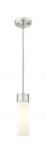 Innovations Lighting 617-1S-SN-G617-8SWH - Boreas - 1 Light - 3 inch - Satin Nickel - Stem Hung - Mini Pendant