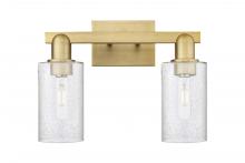 Innovations Lighting 716-2W-BB-G804 - Clymer - 2 Light - 15 inch - Brushed Brass - Bath Vanity Light