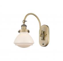 Innovations Lighting 918-1W-BB-G321 - Olean - 1 Light - 7 inch - Brushed Brass - Sconce