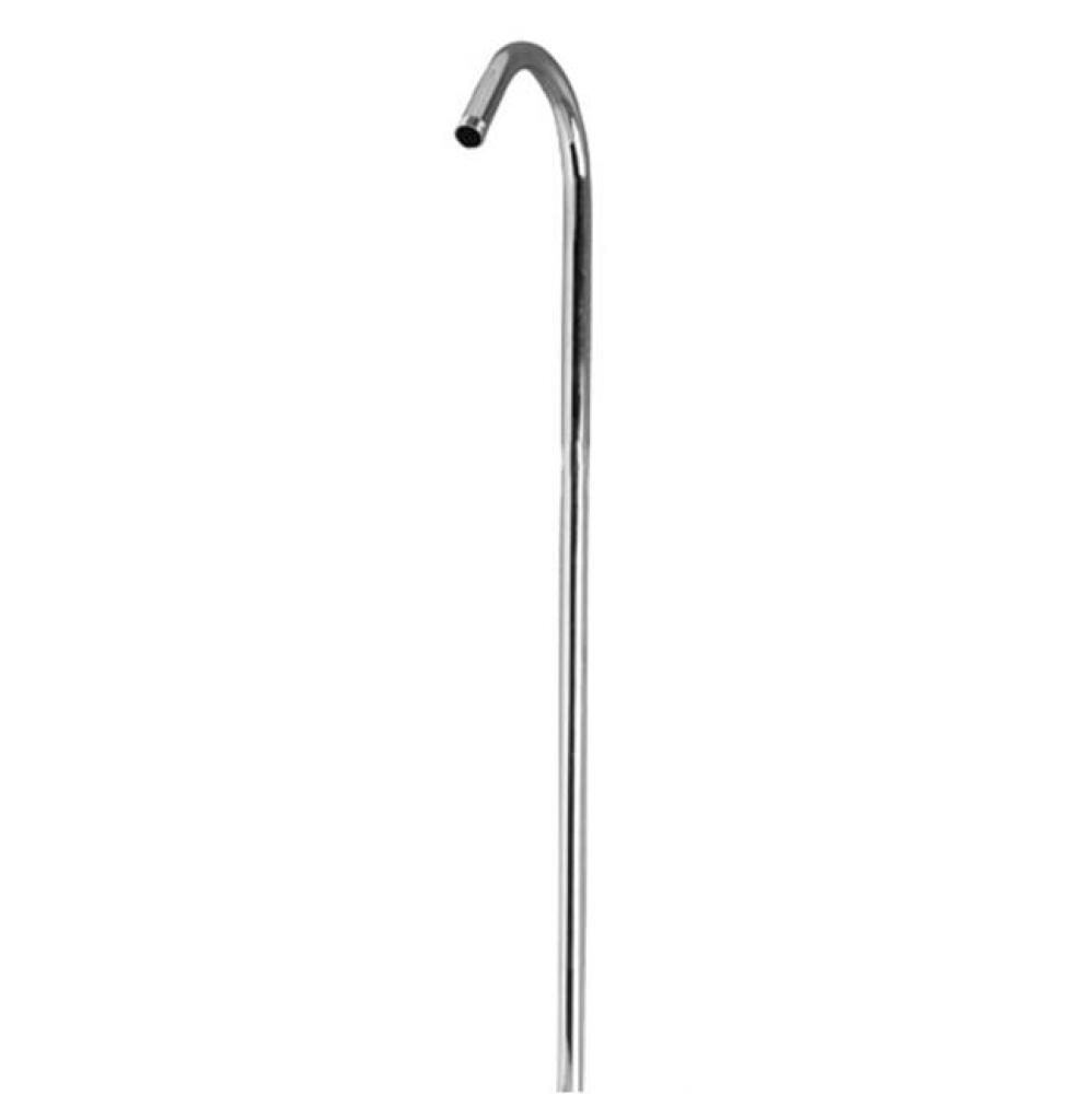 Shower Riser Only, 62&apos;&apos;Polished Chrome