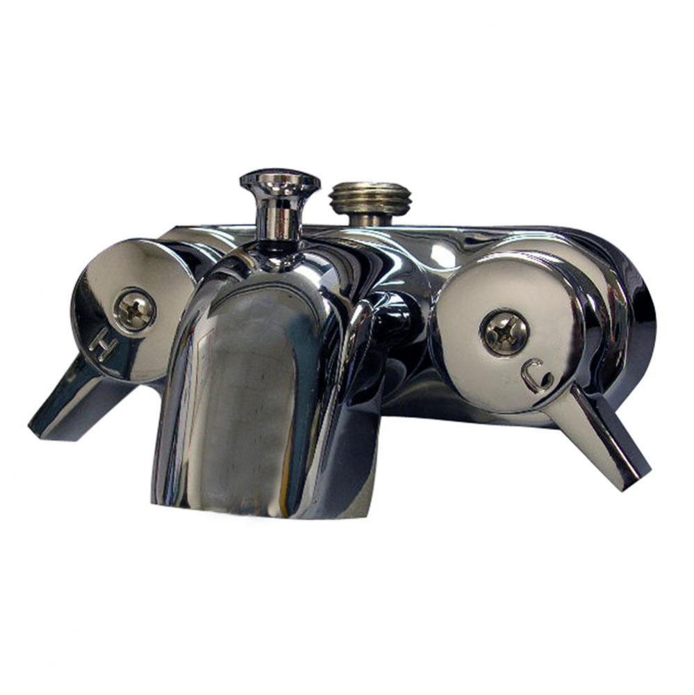 Diverter Bathcock Spout 1/2&apos;&apos; connection,Polished Chrome