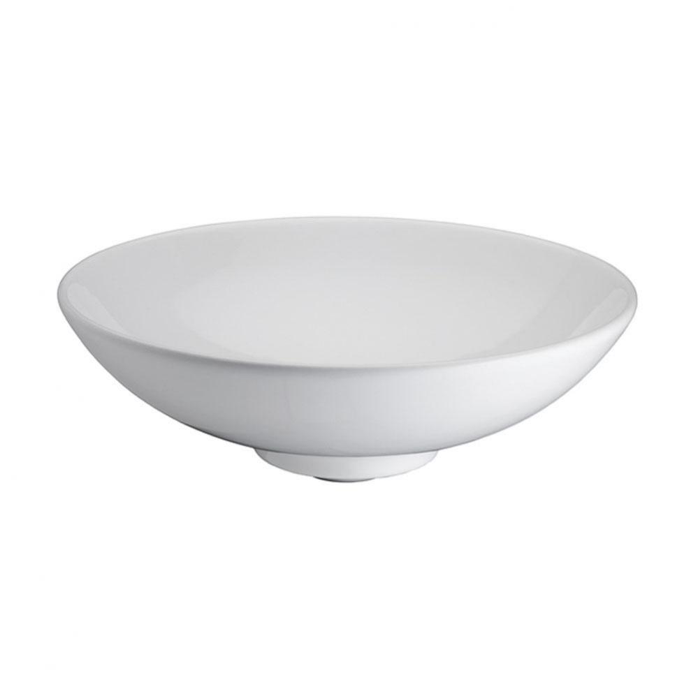 Large Diana Above Counter  Basin, White