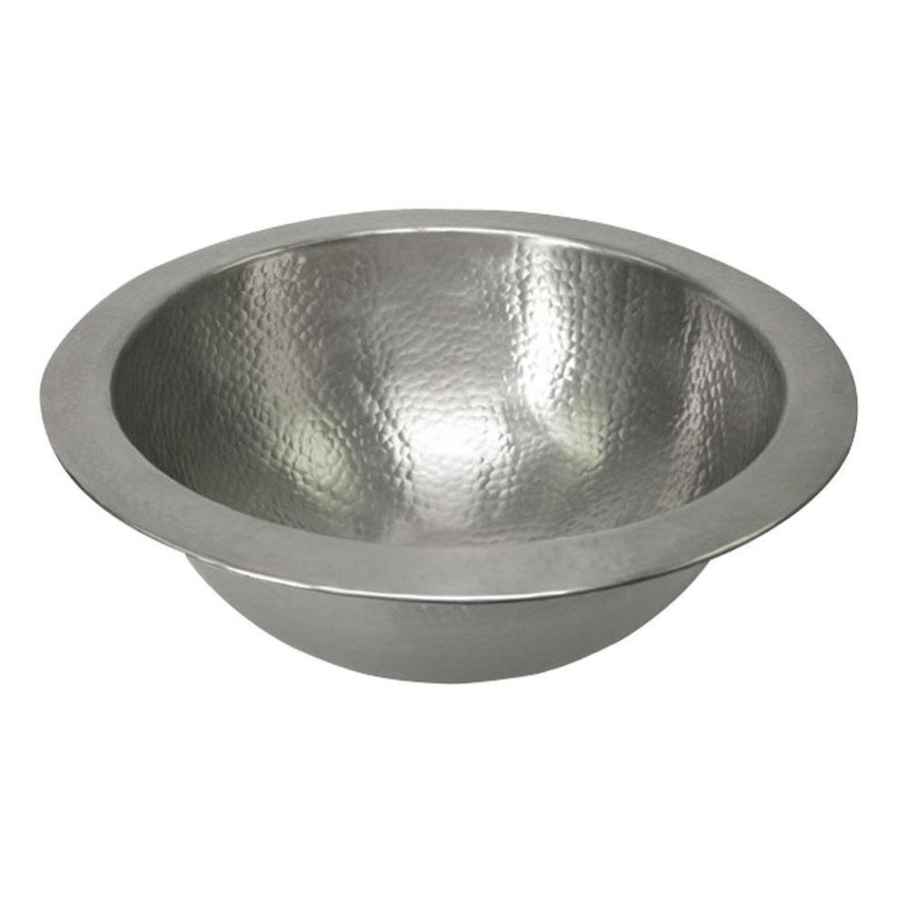 Aldwyn Round Undermount Basin, Hammered Pewter