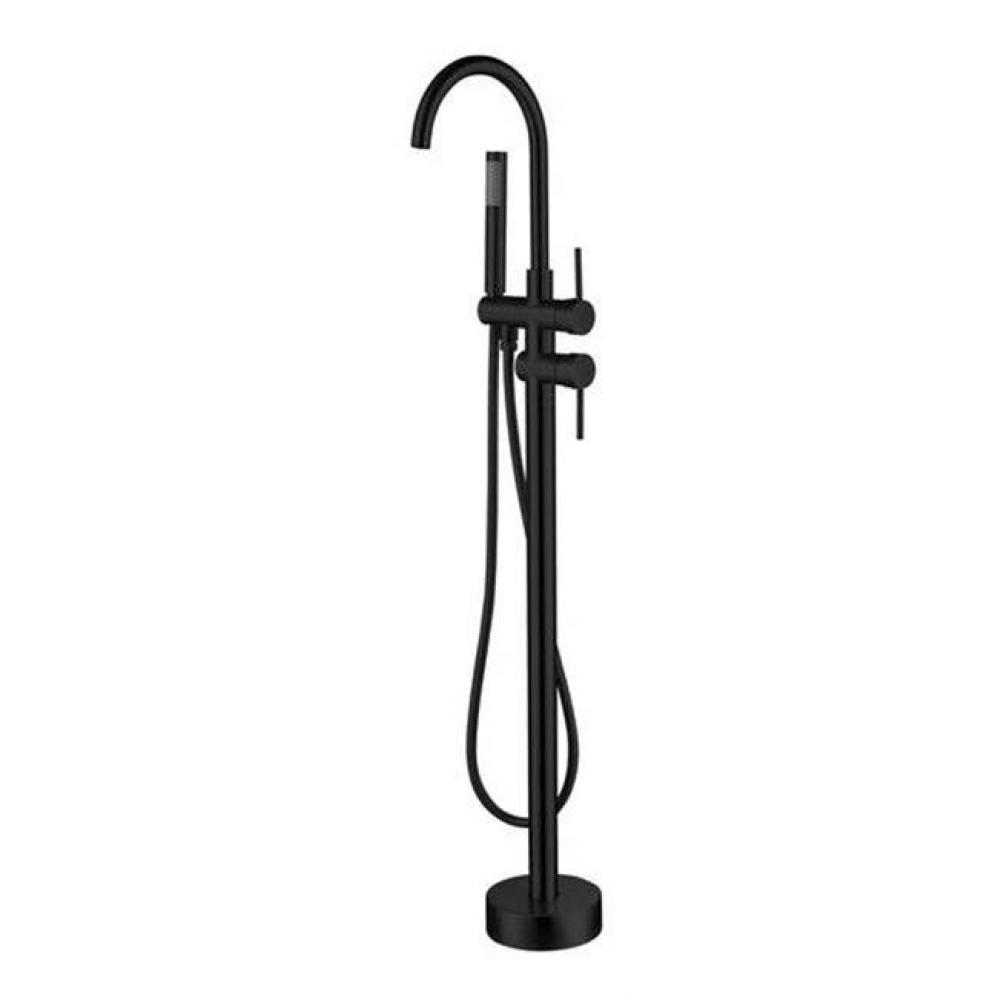 Elora Freestanding Faucet w/HS, Matte Black