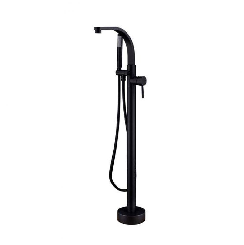 Grimley Freestanding Faucet w/HS, Matte Black