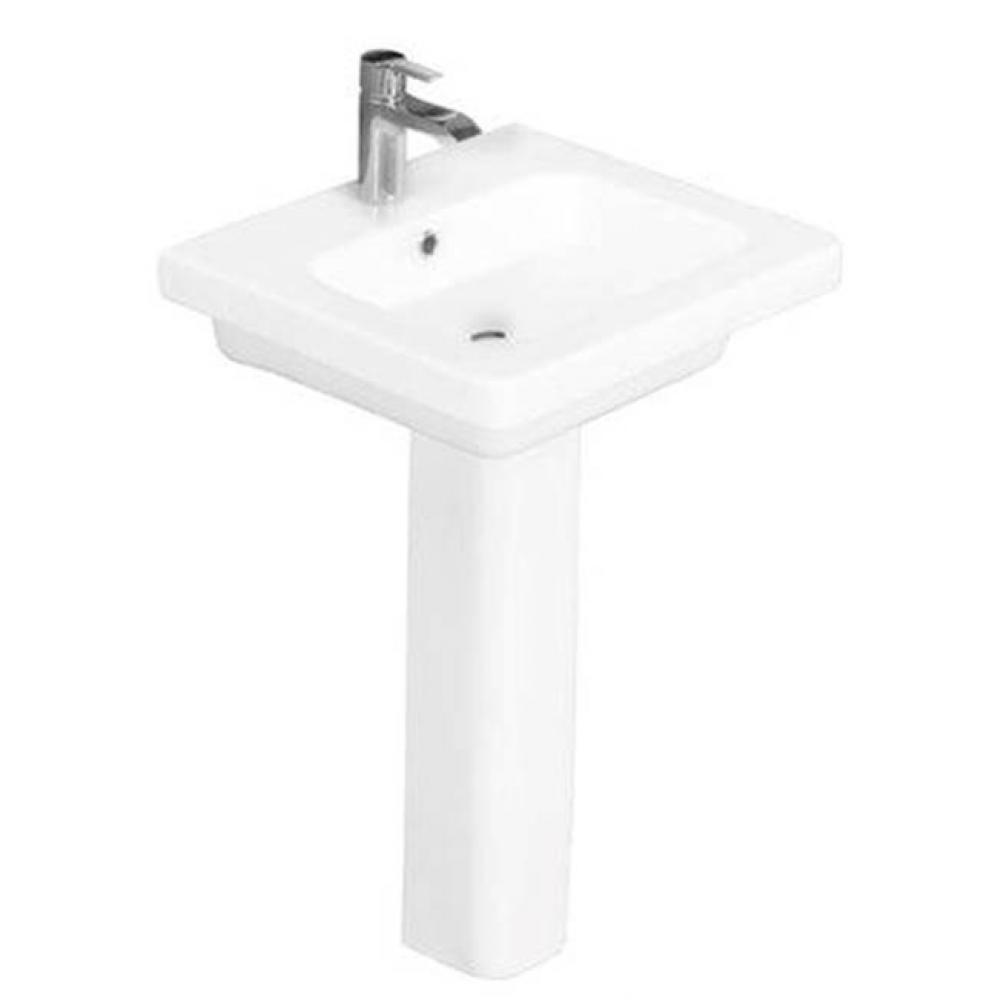 Resort 550 Pedestal Lavatory,White-4&apos;&apos; Centerset