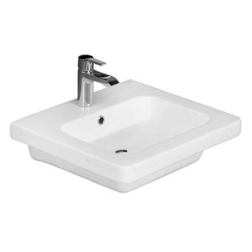 Resort 500 Wall-Hung Basin,White, 4&apos;&apos; Center Set