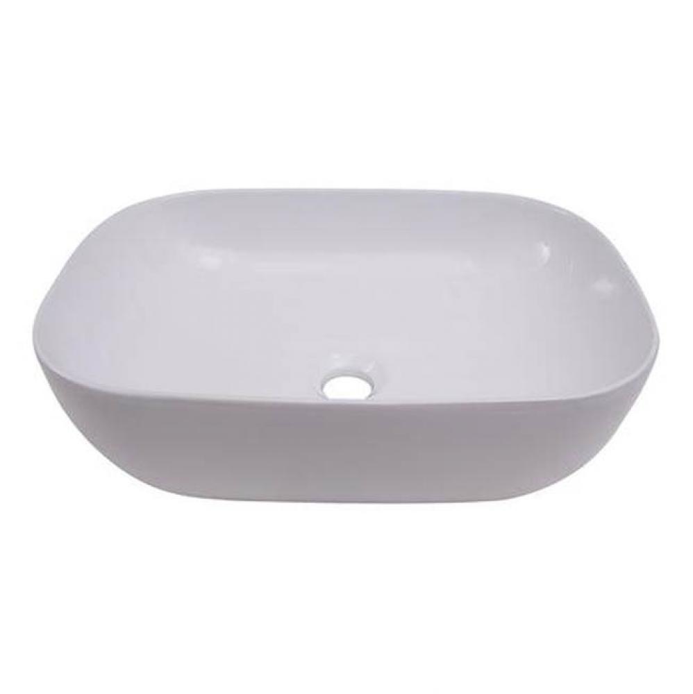 Shasta 18-1/4&apos;&apos; Rect AboveCounter Basin, White