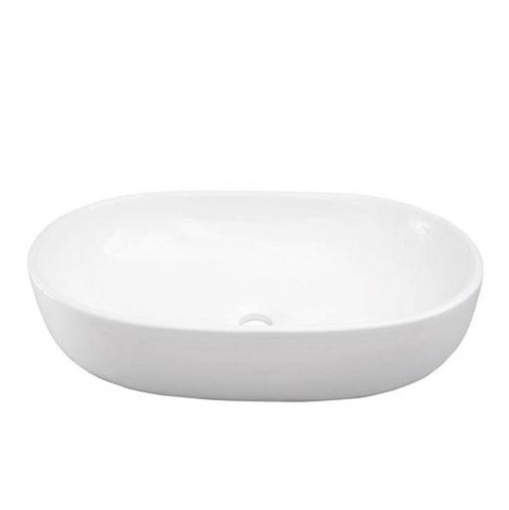 Kesha 23&apos;&apos; &#xa0;Oval Above CounterBasin, White