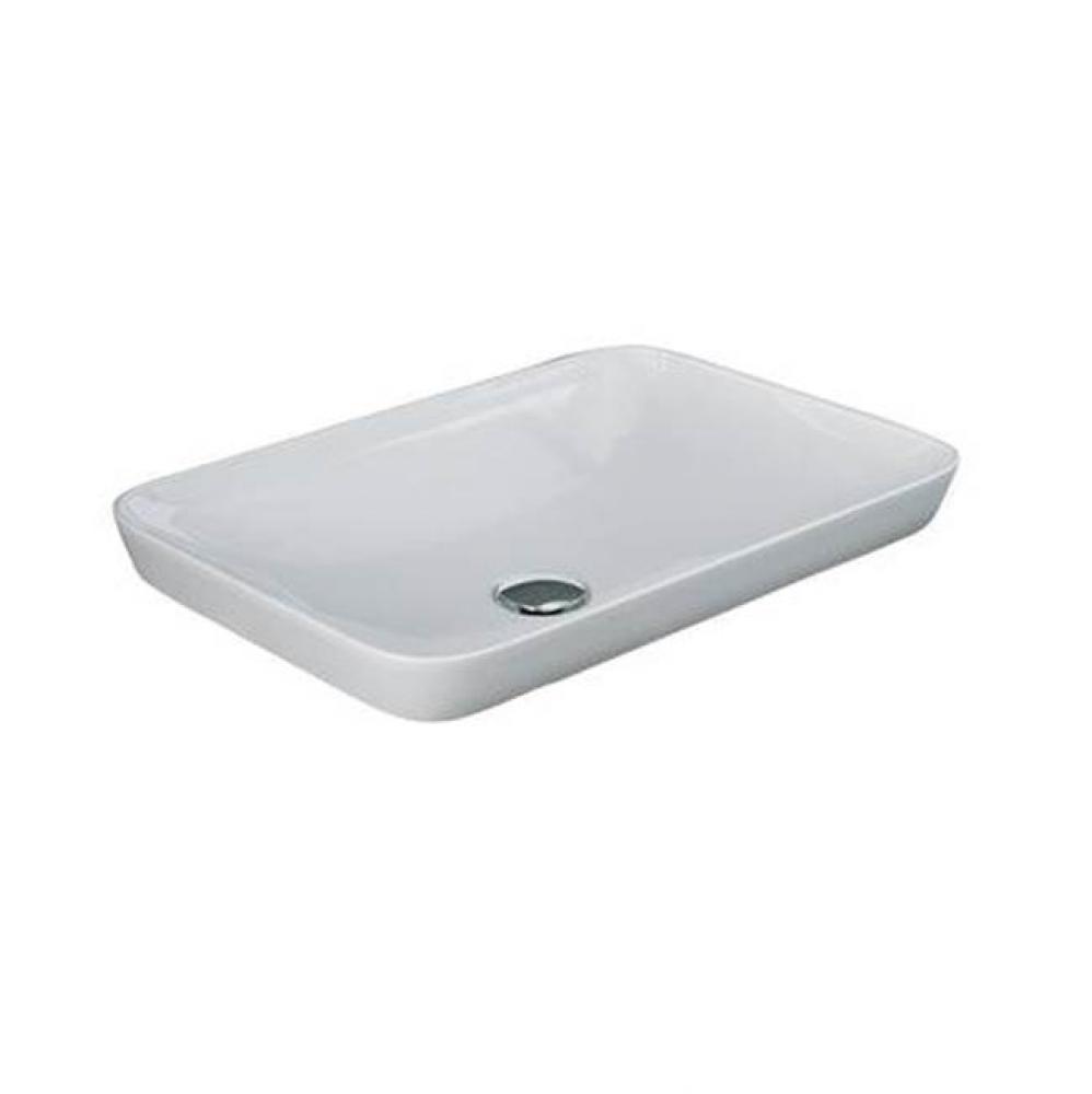 Variant 21-5/8&apos;&apos; x 14&apos;&apos; Rect Drop-In Basin in White