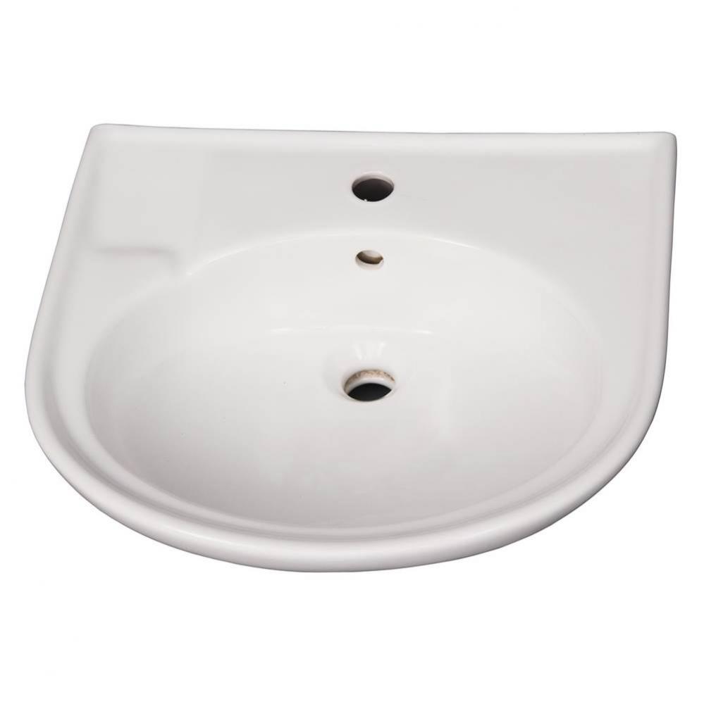 Elena 600 Ped Lav Basin8&apos;&apos; Widespread, White