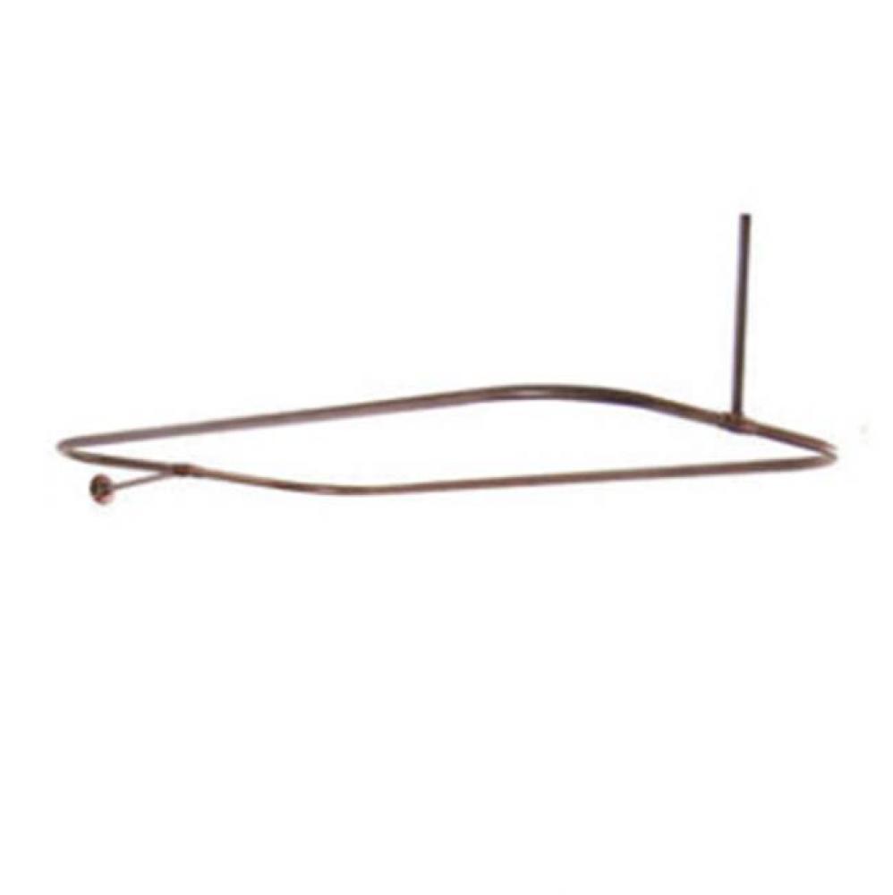 4150 Rectangular Shower Rod,  54 x 24&apos;&apos;, Oil rubbed Bronze