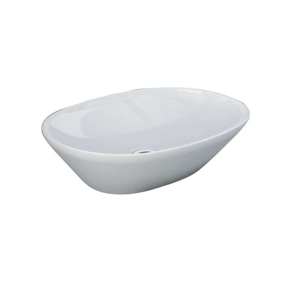 Variant 19-3/4&apos;&apos; x 14&apos;&apos; Oval Counter Top Basin in White