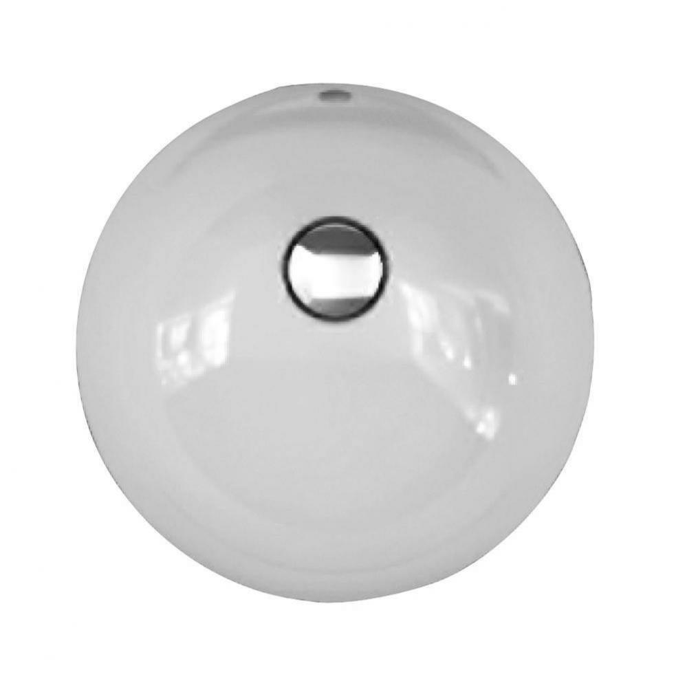 Variant 14&apos;&apos; Round UndercounterBasin in White