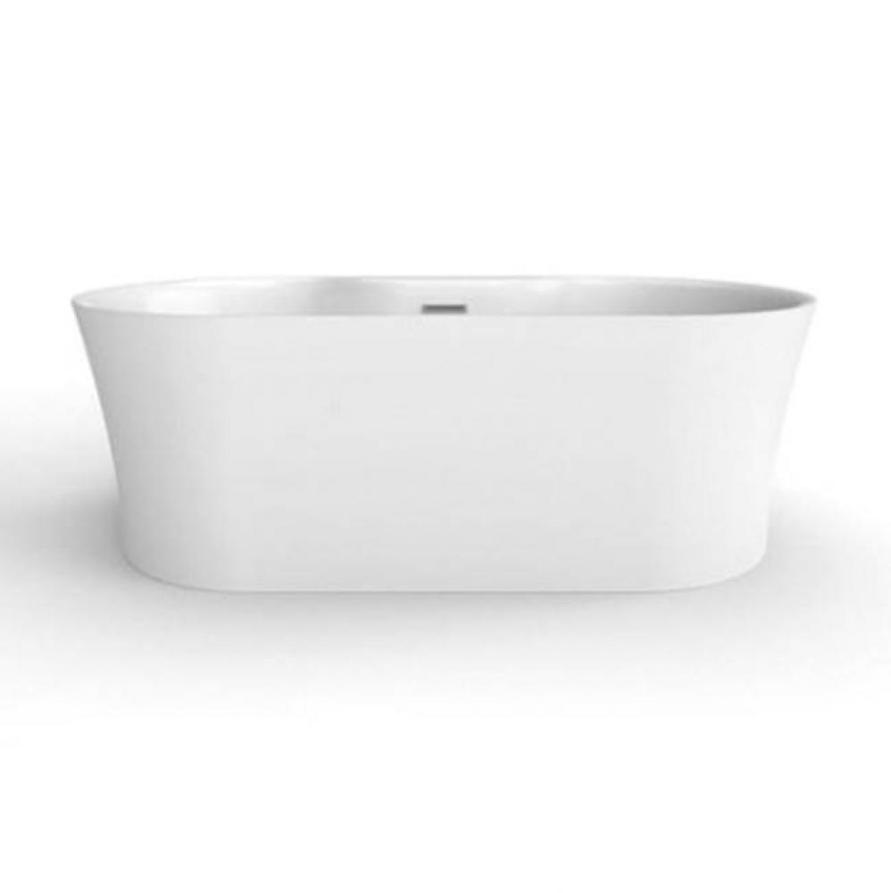 Onita 67&apos;&apos; AC Tub W/Tap Deck W/Internal drain-OF, MB