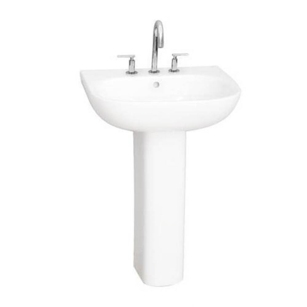 Tonique 550 Basin only,White-4&apos;&apos; Centerset