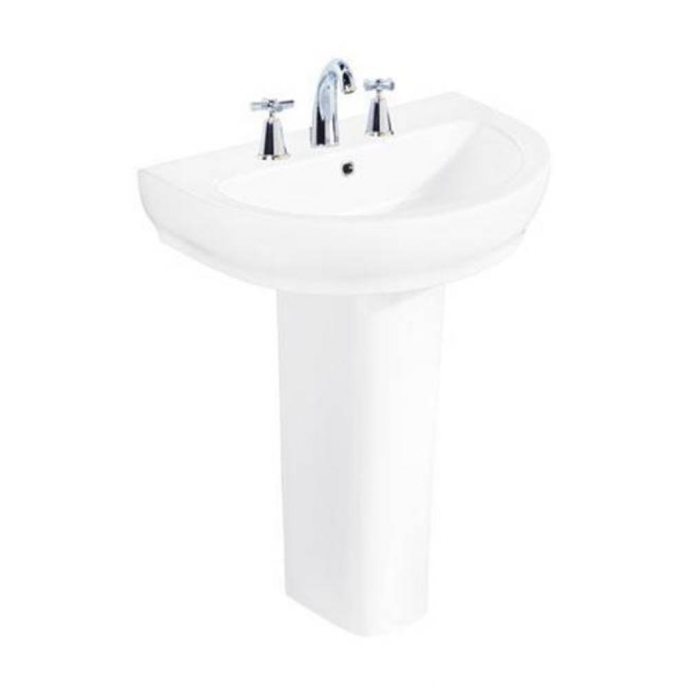 Harmony 800 Basin only,White-4&apos;&apos; Centerset