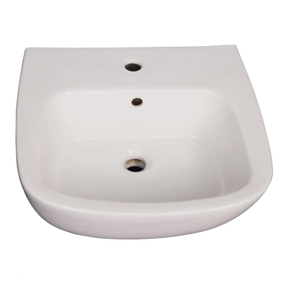 Elena 500 Wall-Hung Basin8&apos;&apos; ws, White