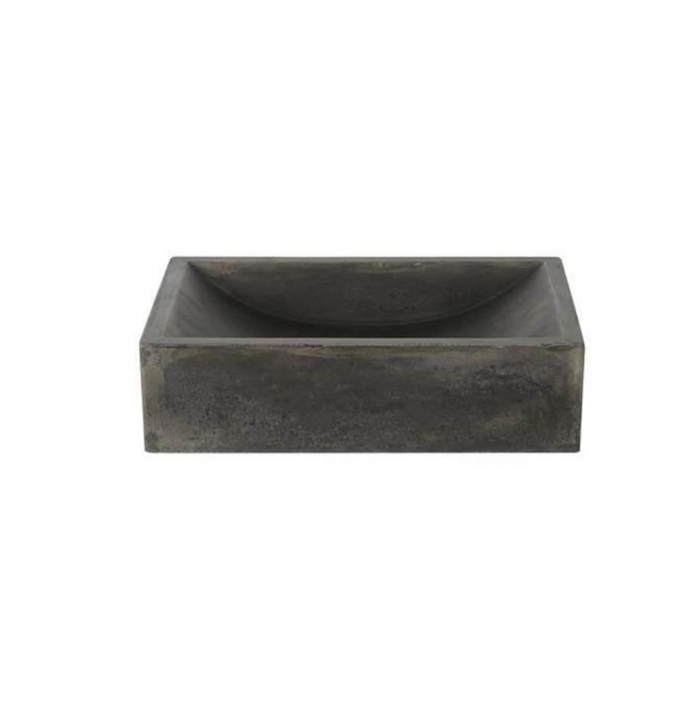 Eldon Rect Cement AboveCounter Basin,Green Copper