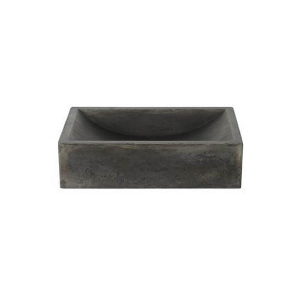 Eldon Rect Cement AboveCounter Basin,Dusk Gray