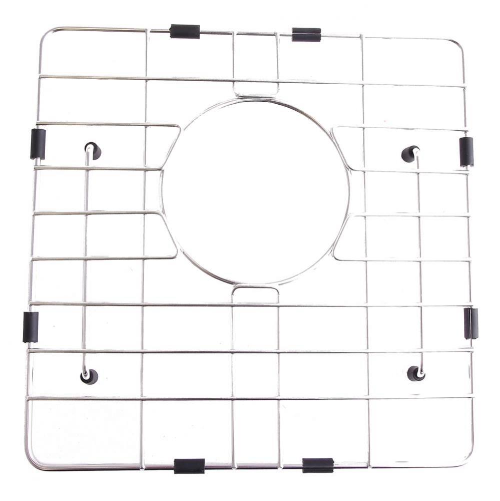 Rena SS Wire Grid Sindle Bwl 11-3/4&apos;&apos; x 11-5/8&apos;&apos;D