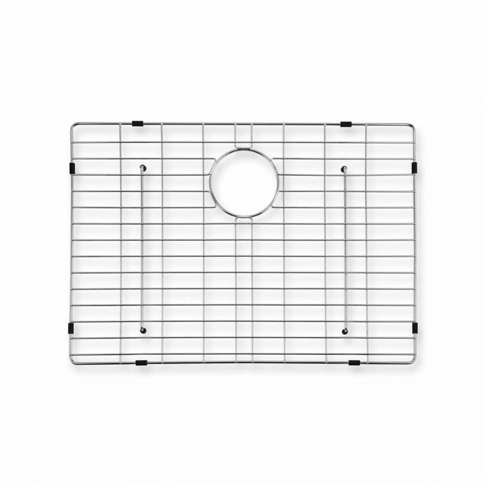 Sabrina SS Wire Grid Sngle Bwl 12-5/8&apos;&apos; x 10-1/8&apos;&apos;D