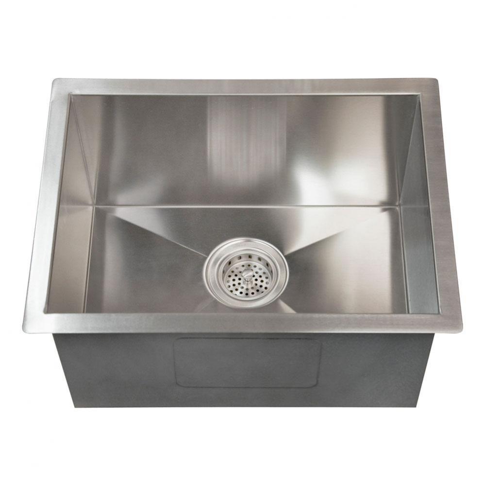 Sabrina 23&apos;&apos; SS Rectangular Undermount Prep Sink