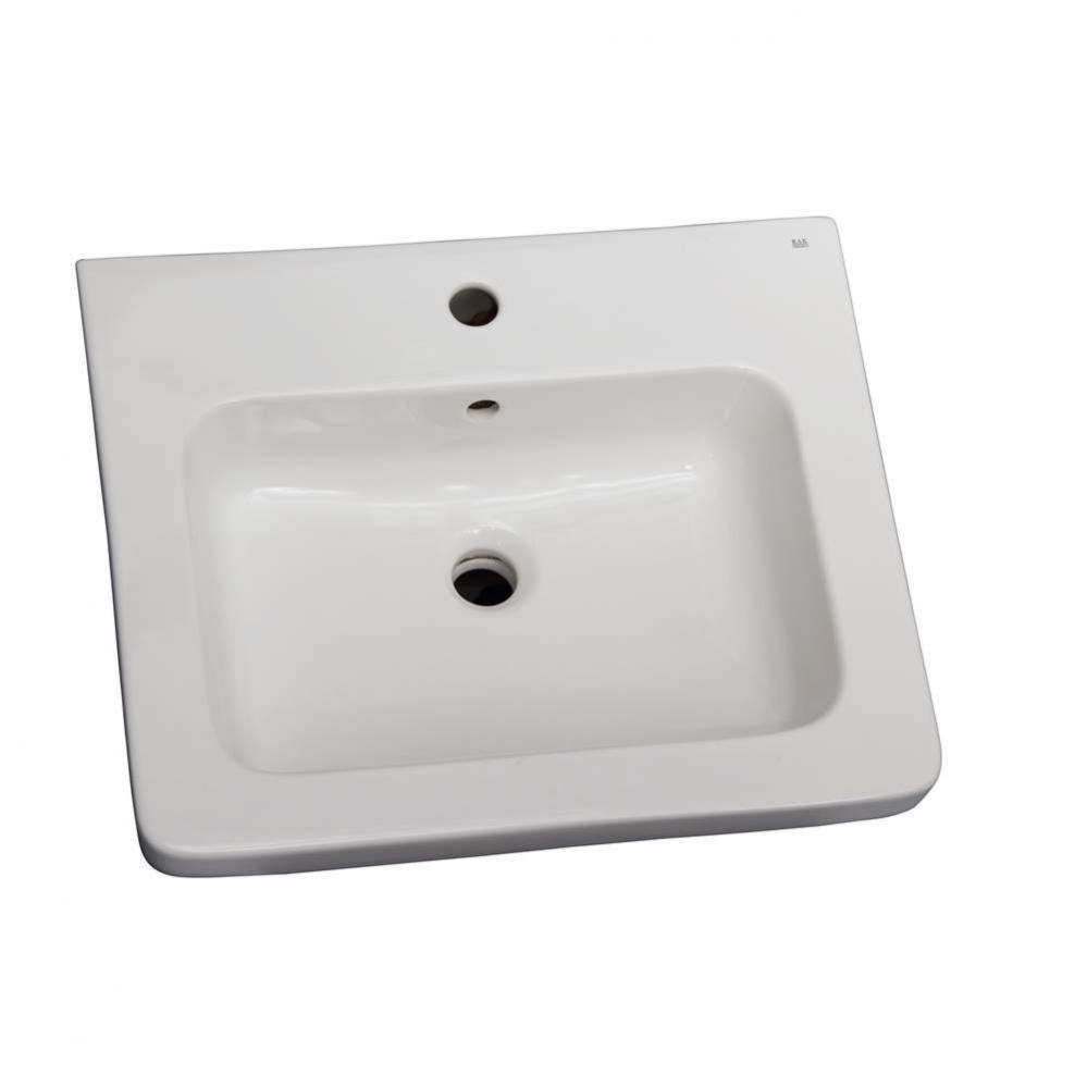 Resort 500 Basin only,White-1 hole