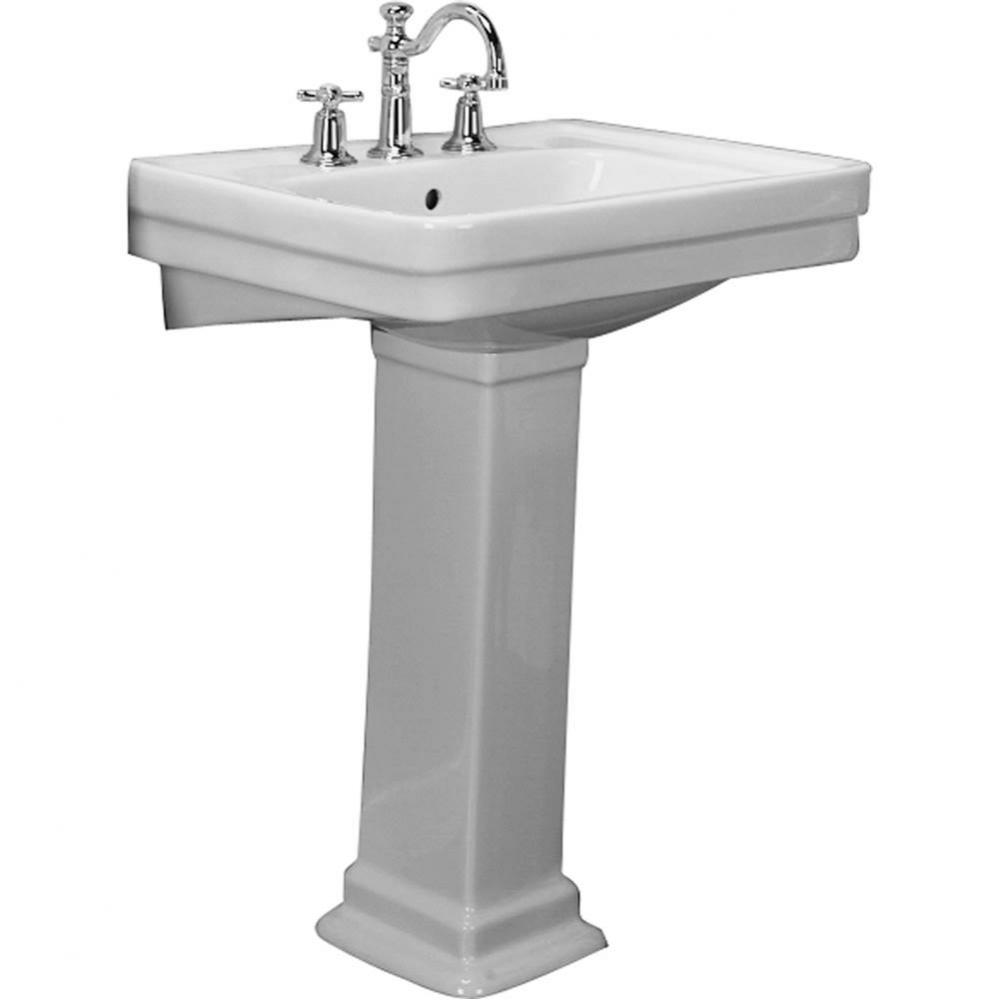 Sussex 550 Basin, 4&apos;&apos;cc, White