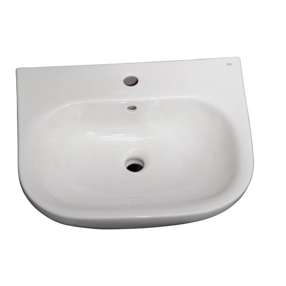 Tonique 450 Basin only,White-1 hole