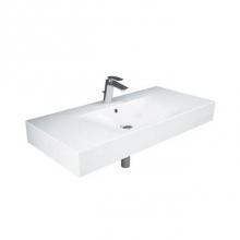 Barclay 4-1621WH - Des 1010 Wall-Hung Basin 1-Hole