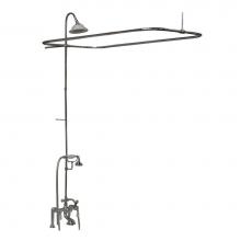 Barclay 4063-PL-CP - Elephant Spout, Shower, Riser,  Showerhead, Lvr Hdle, Chrome