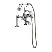 Barclay 4601-MC-CP - Elephant Spout Hand Shwr, 6'',  Mounts, Cross Hdls, Pol Chrme