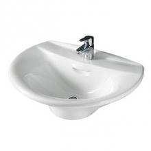 Barclay 4-120WH - Venice 520 Wall-Hung Basin4'' cc, White