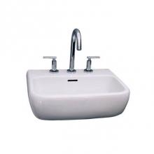 Barclay 4-954WH - Metro 600 Wall-Hung Basin4'' Center Set, White